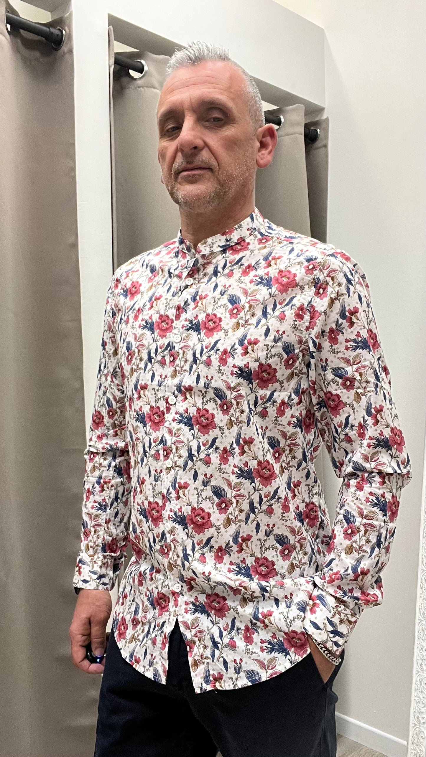 Camicia Fantasia Floreale Gianni Lupo