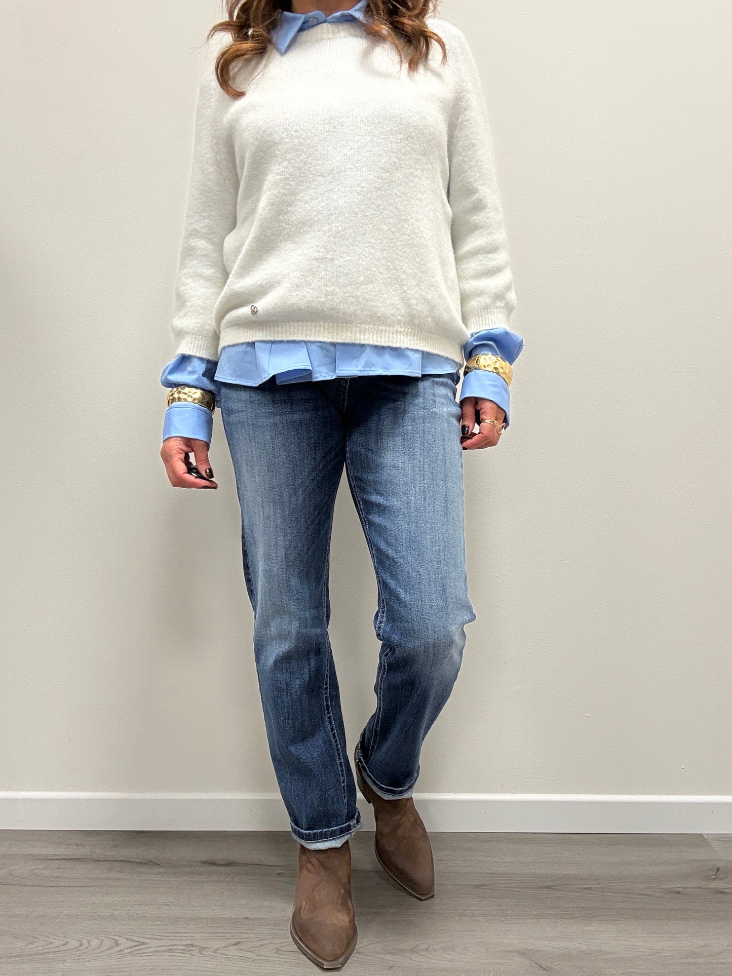 Jeans skinny washed Please