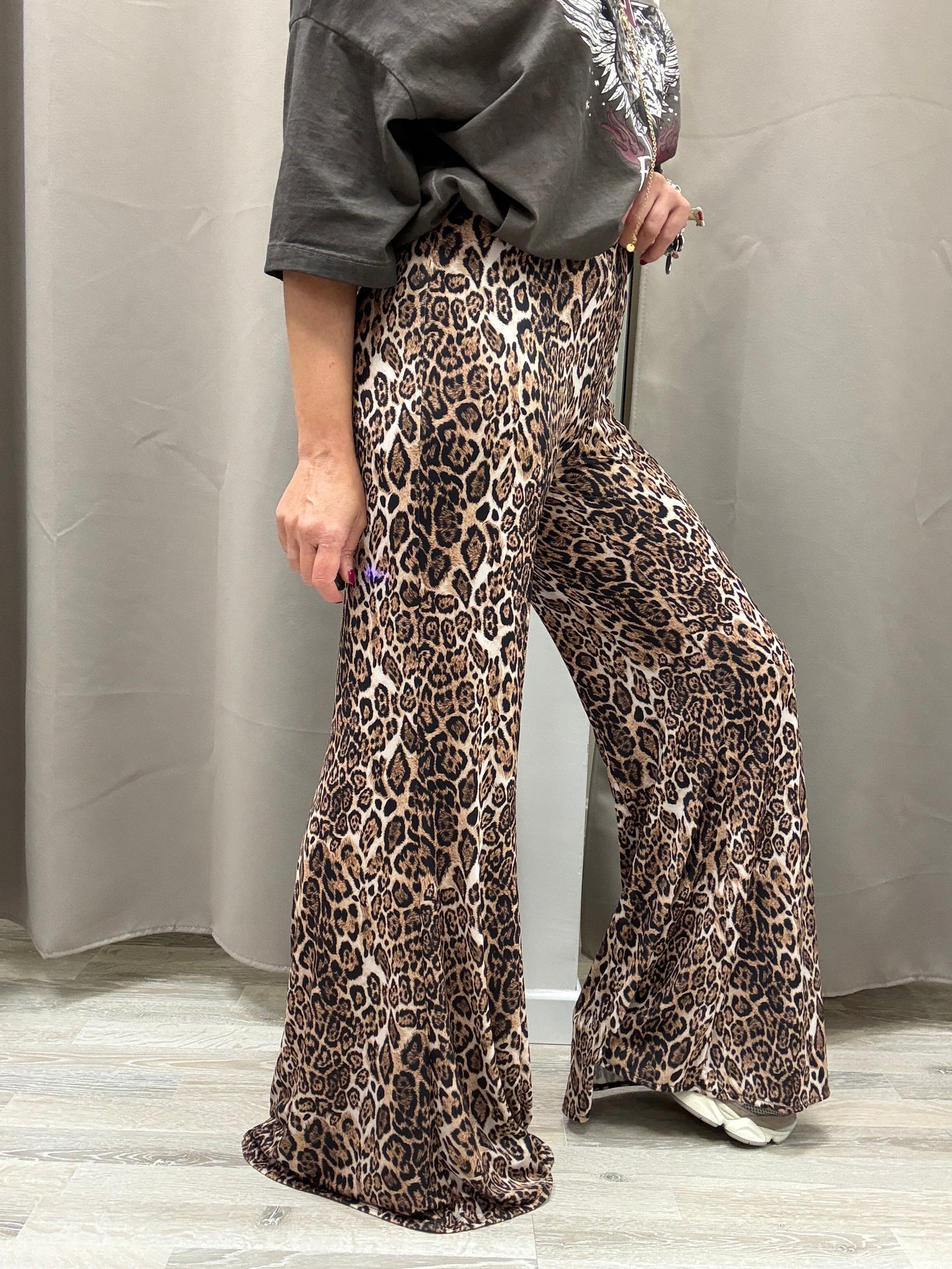 Pantaloni maculati zampa Haveone