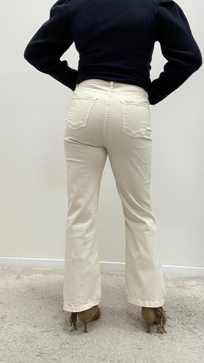 Pantaloni a trombetta Extasy burro