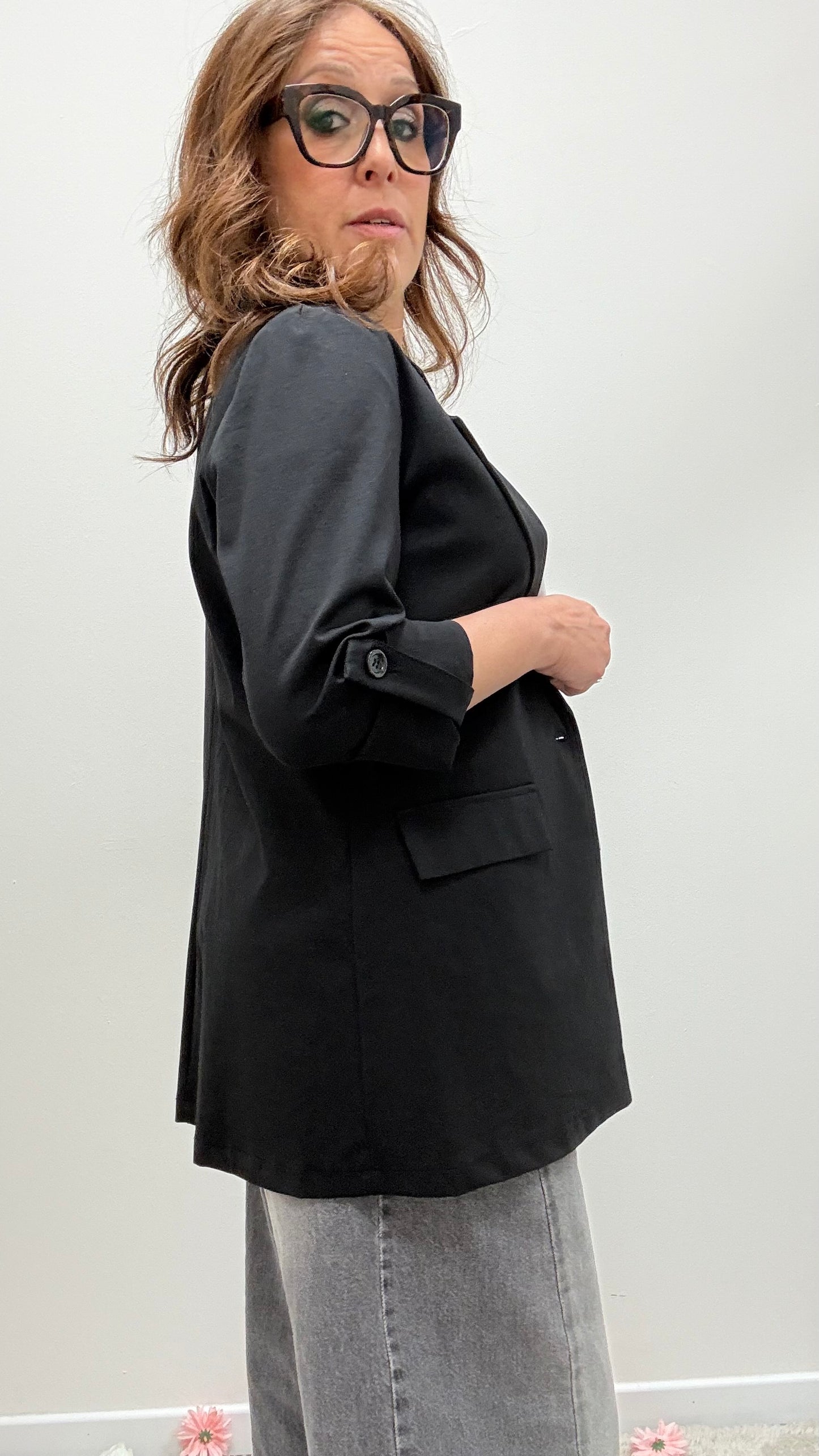 Giacca punto Milano sfiancata Extasy