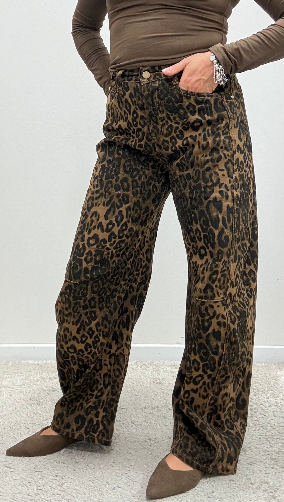 Pantalone Balloon Maculato Susy Mix Art.2705MAC