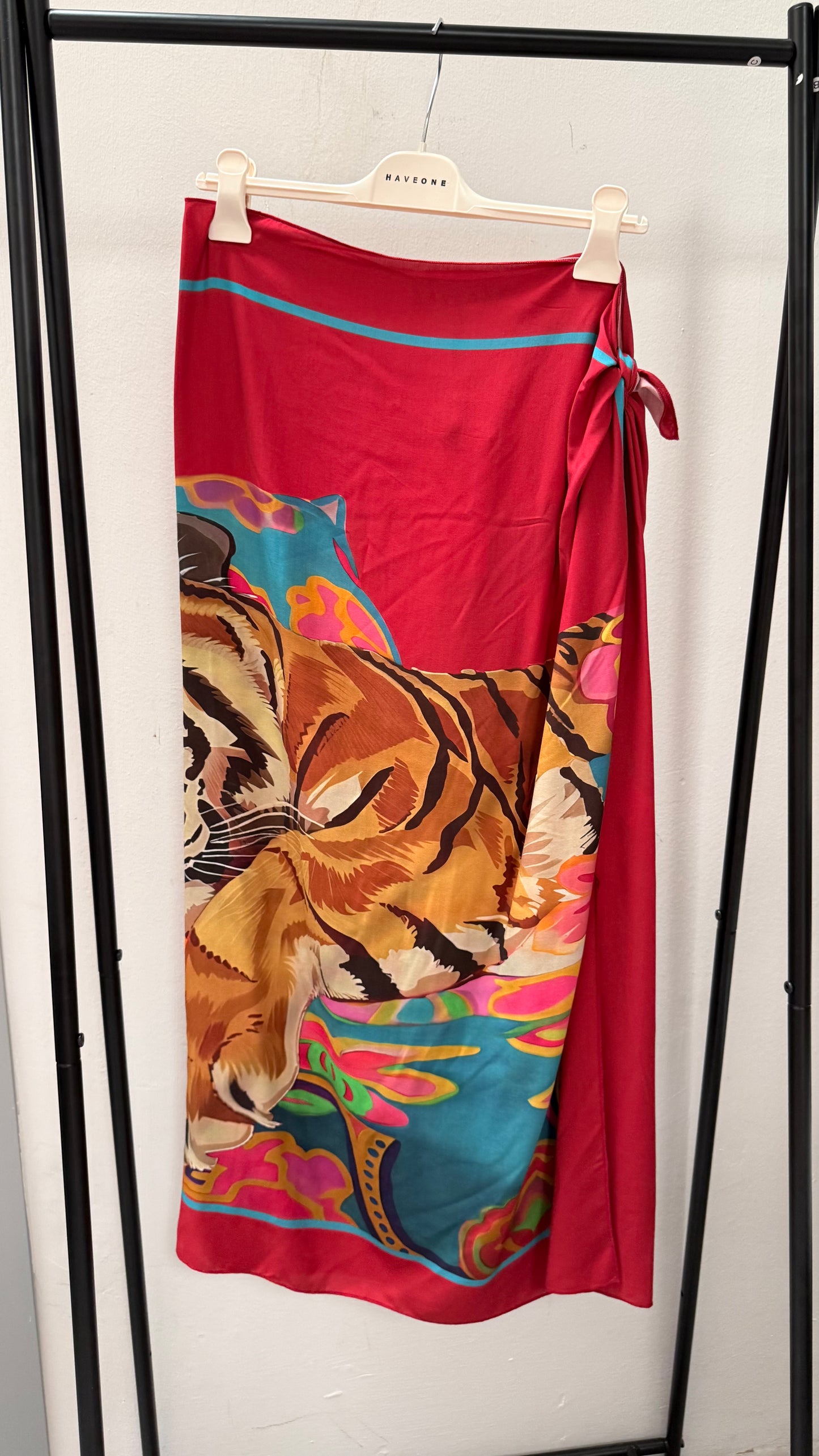 Gonna pareo lunga tigre india Haveone art. GVS-Q240