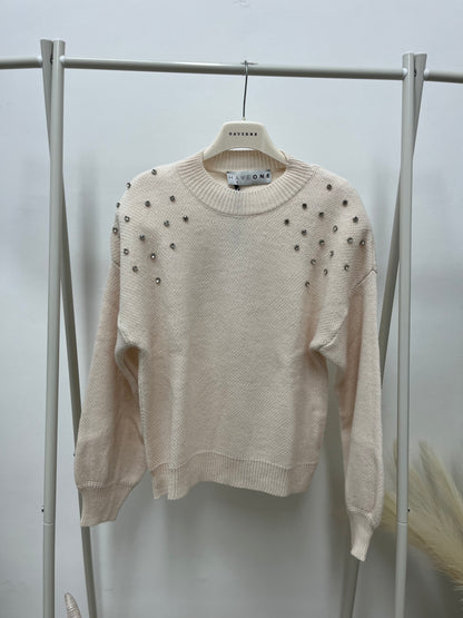 Maglia con Strass Haveone