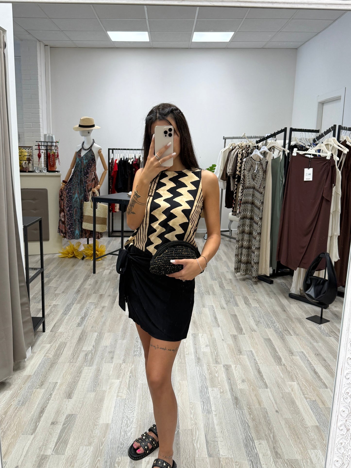 HaveOne Canotta Fantasia zig zag