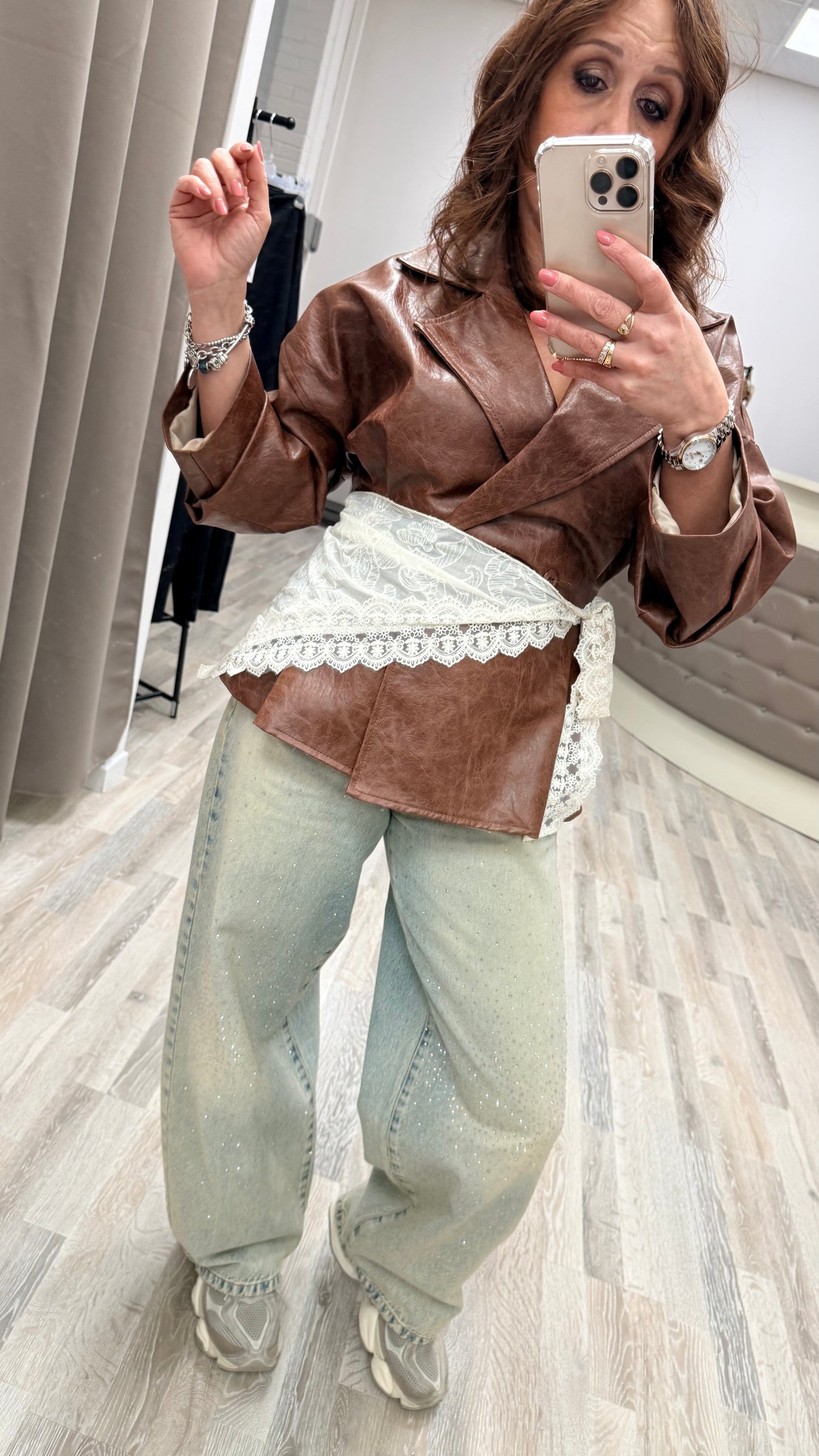 Bandana pizzo burro Memoire