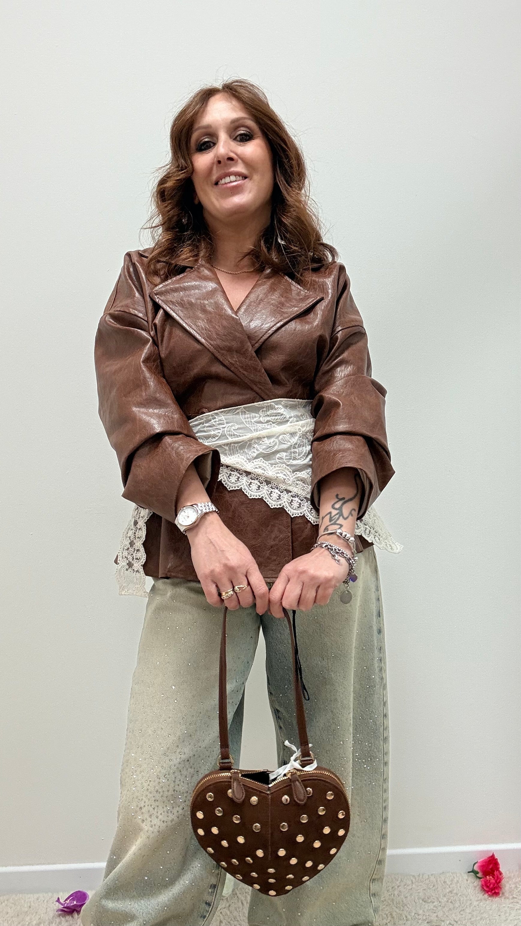 Bandana pizzo burro Memoire