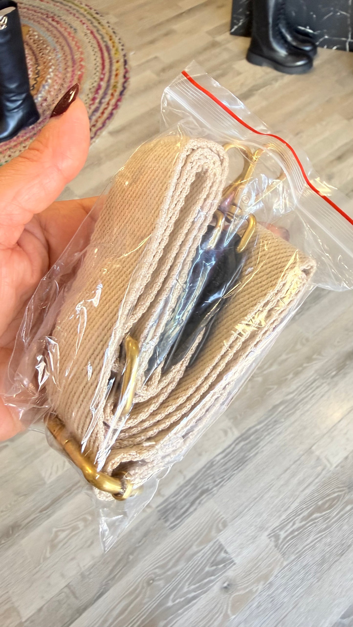 Borsa con pochette in ecopelle nera Memoire