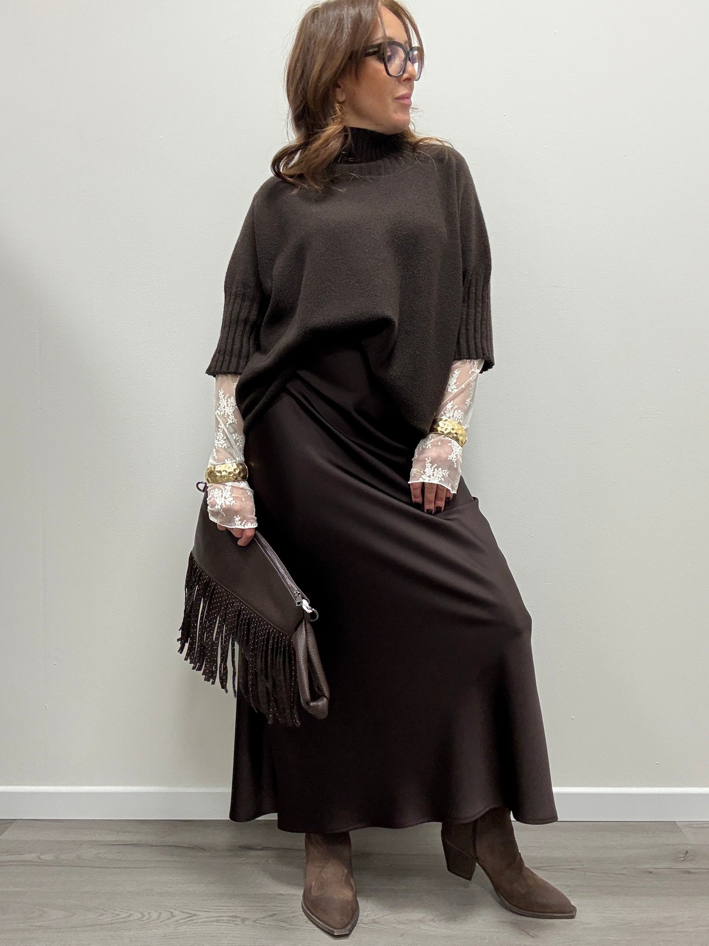 Gonna in Raso Imperial Moro