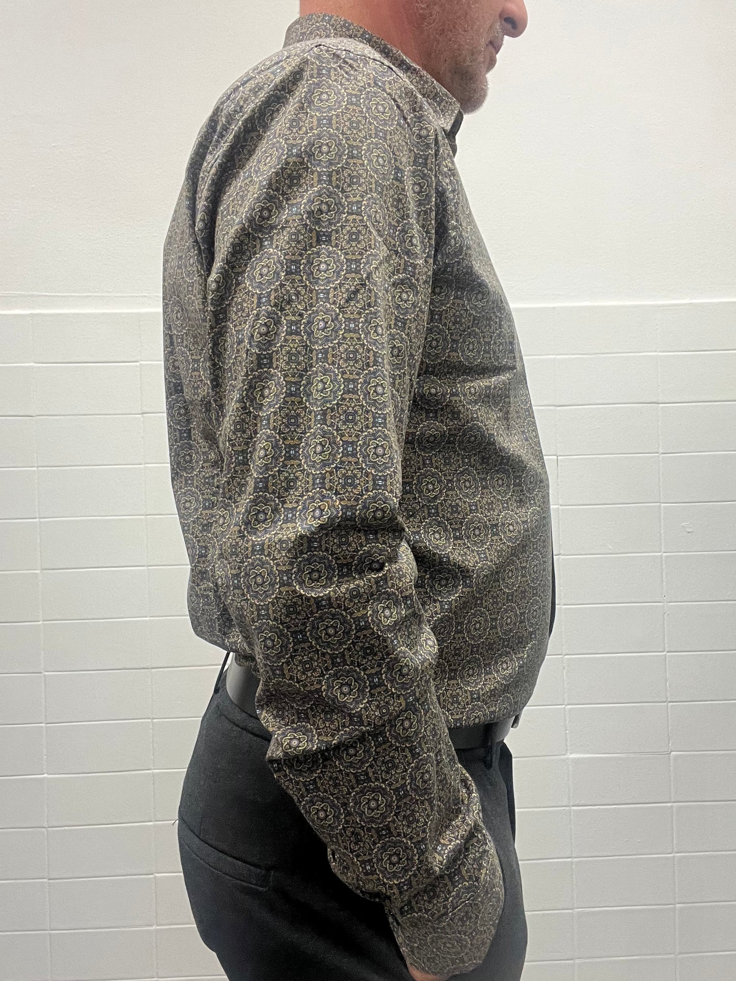 Camicia Fantasia Geometrica Uomo Gianni Lupo