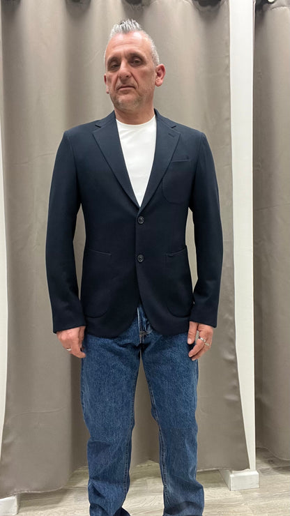 Giacca Punto Milano Blu Navy Gianni Lupo