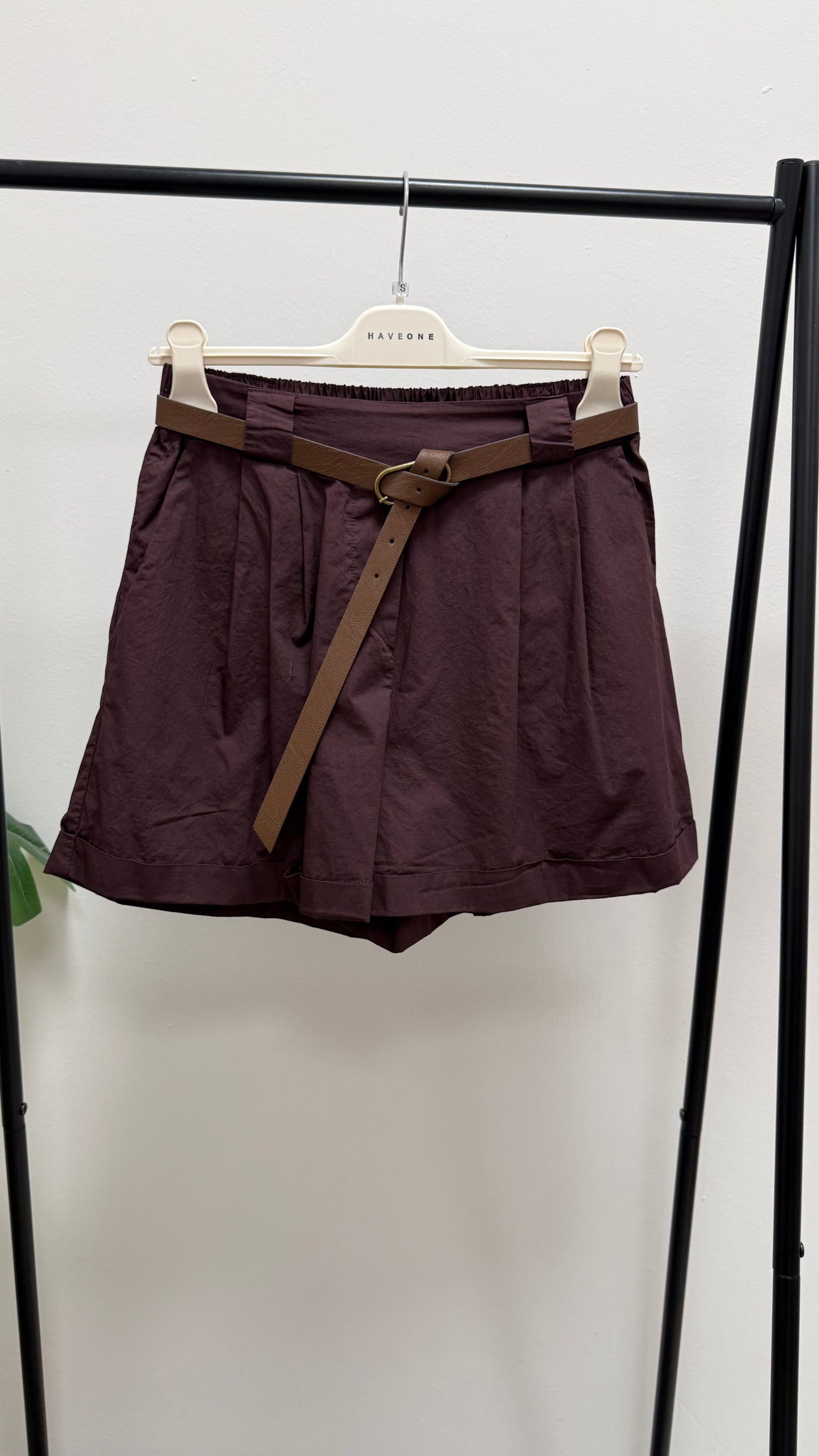 Shorts a Campana con Risvolto Fico HaveOne