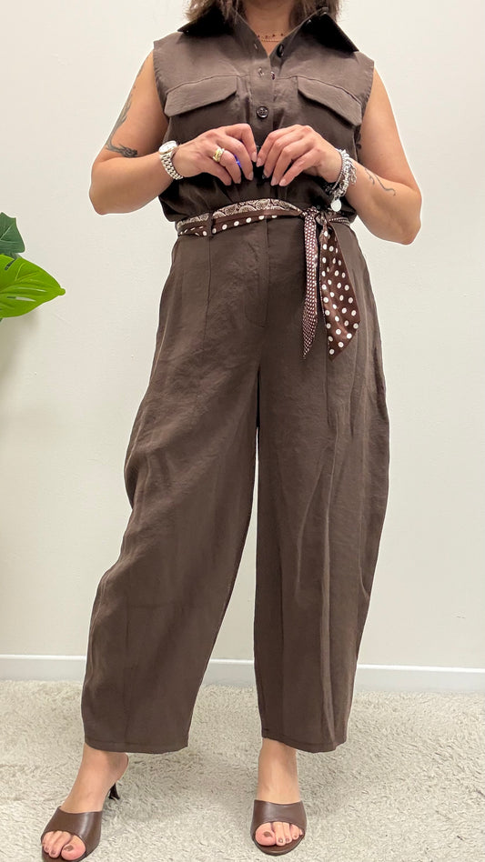 Pantaloni ovetto cupro Extasy