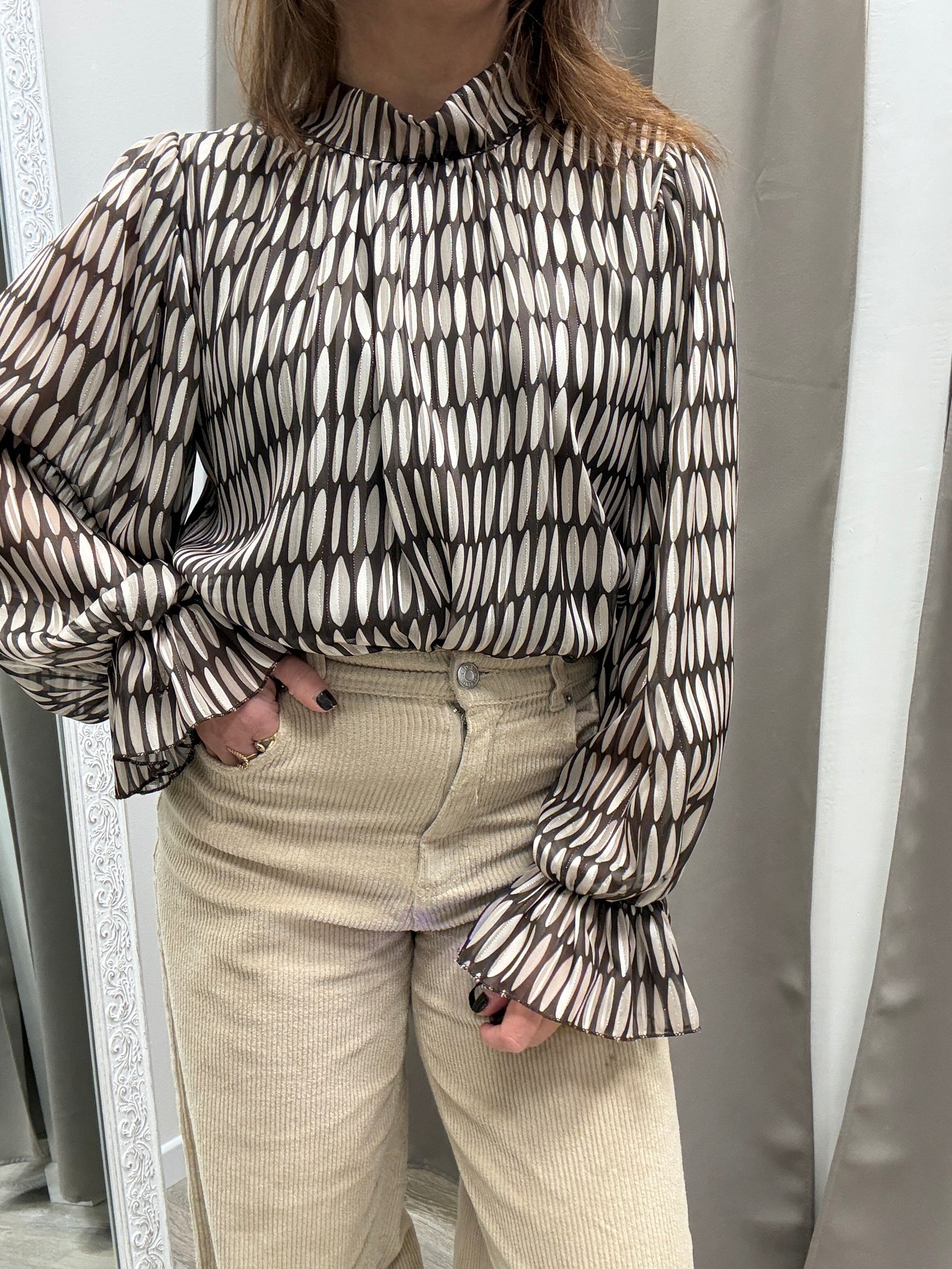 Camicia blusa fantasia Memoire