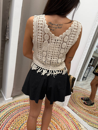 HaveOne Shorts Farfalla Nero