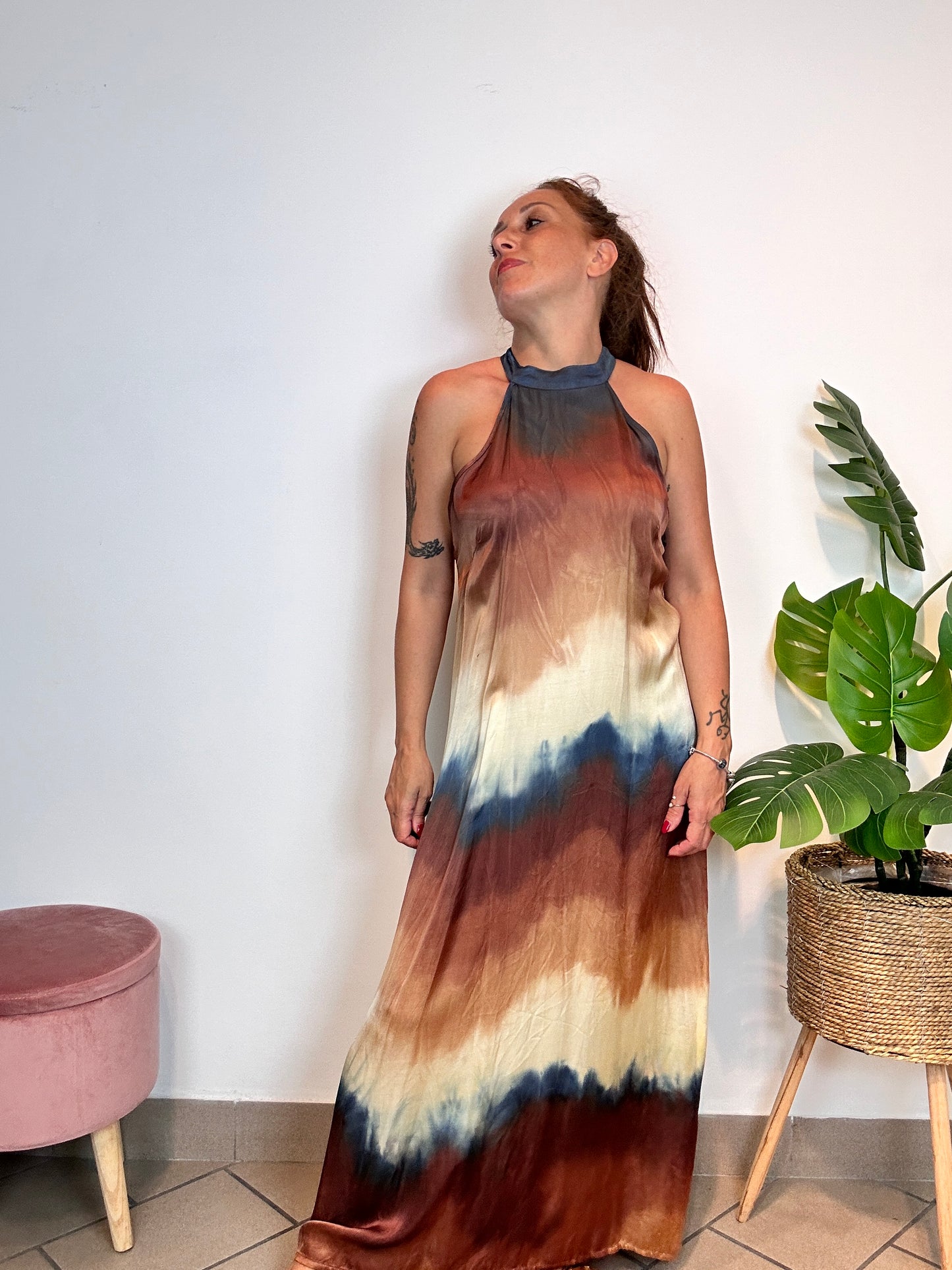 Susy Mix Tye-Dye Dress