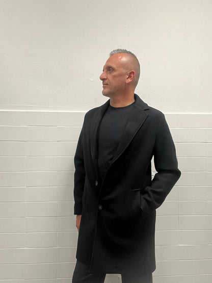 Cappotto Uomo Nero 7x8 FLR