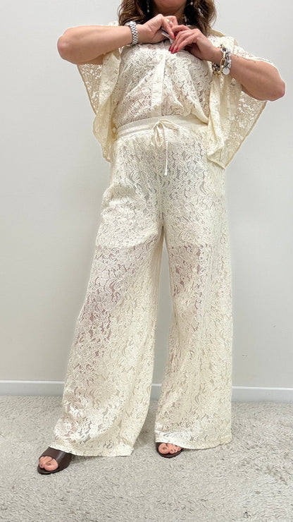 Pantalone Pizzo burro Susy Mix
