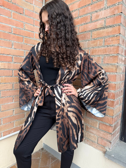 Kimono animalier Kiki Six