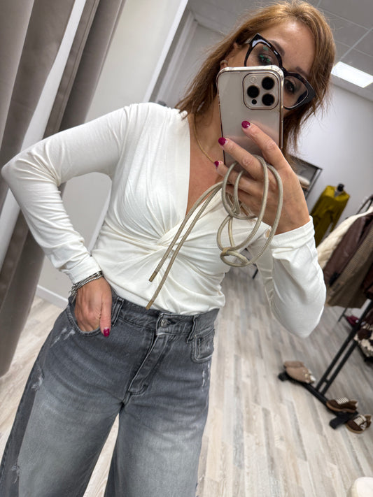 Maglia con nodo burro Susy Mix