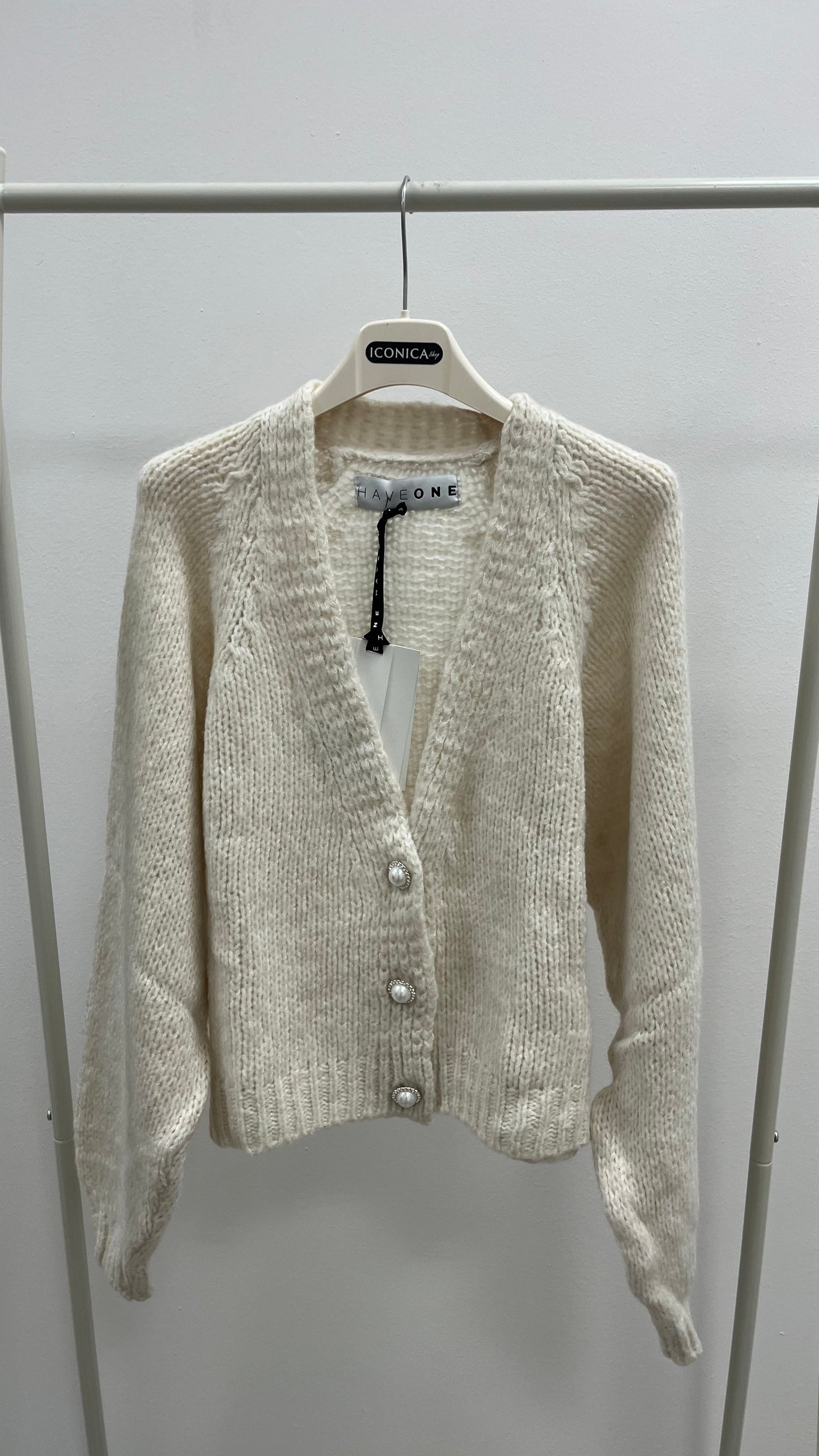 Cardigan Gioiello Burro HaveOne