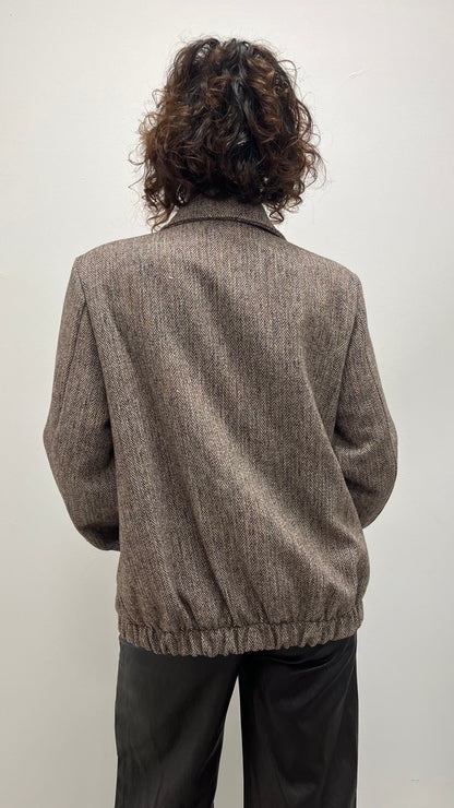 Giacca bomber donna spigata stile napoleonico My-d