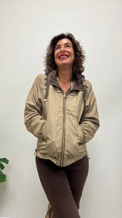 Giubbotto bomber antivento double-face Extasy
