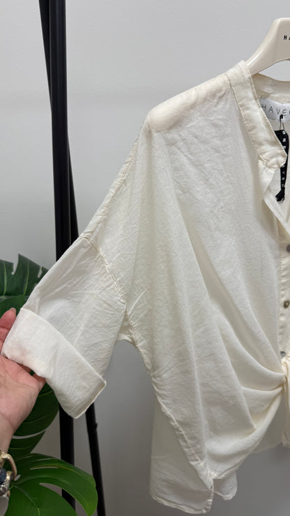 Camicia Mussola di Cotone Burro HaveOne