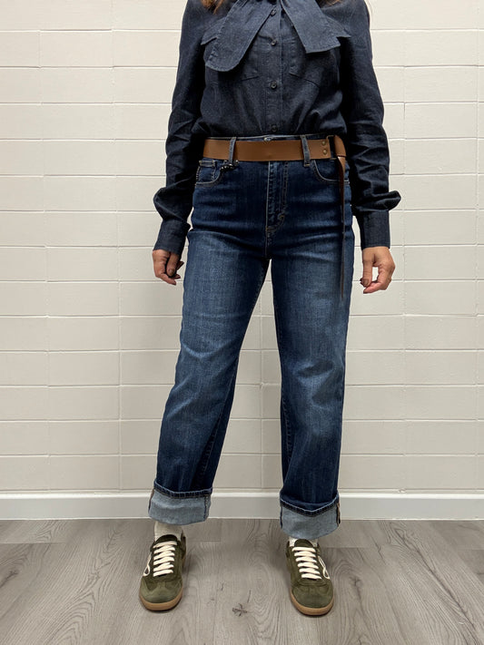 Jeans risvolto Mandy Haveone