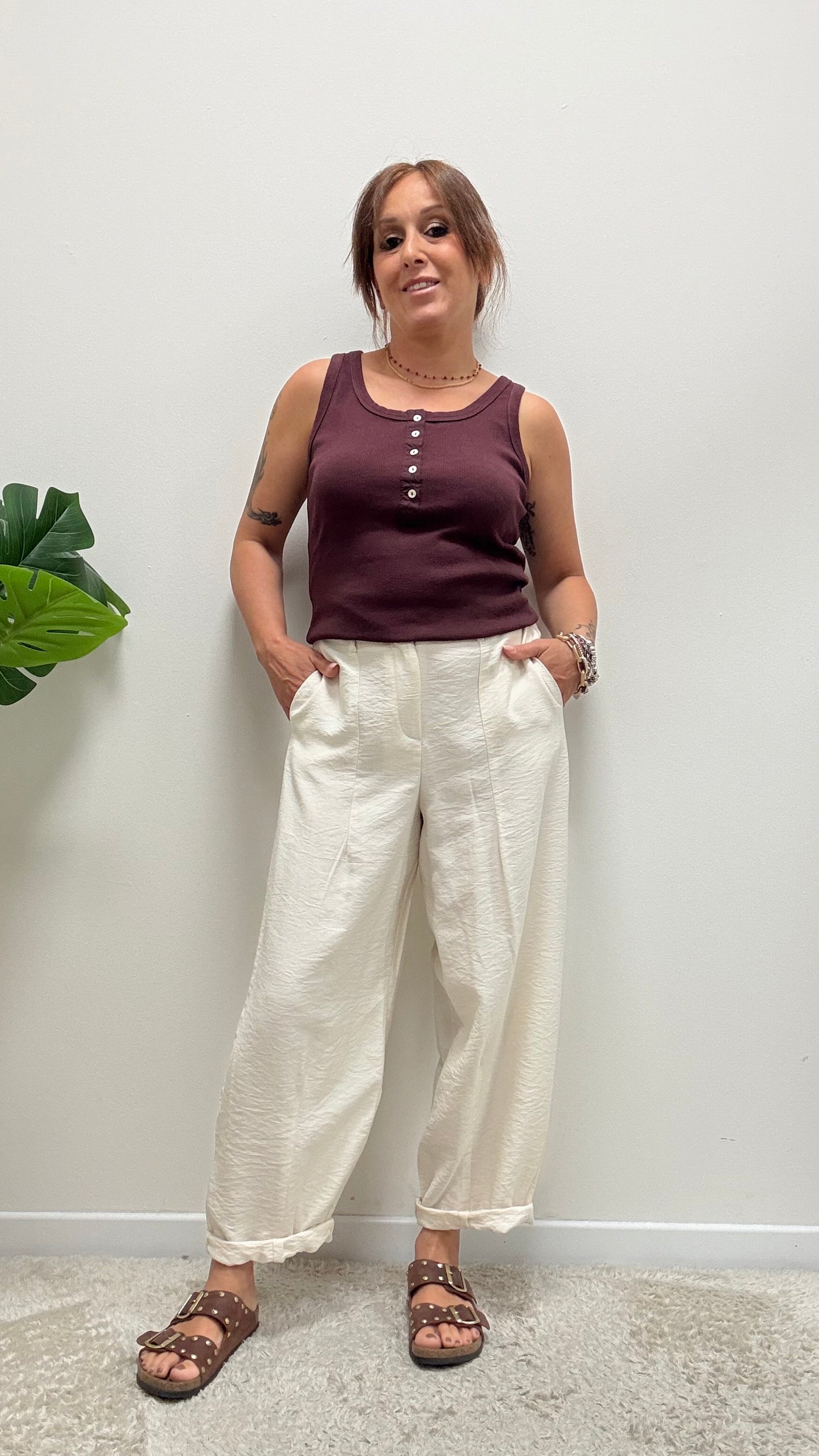 Pantaloni baloon leggeri Extasy