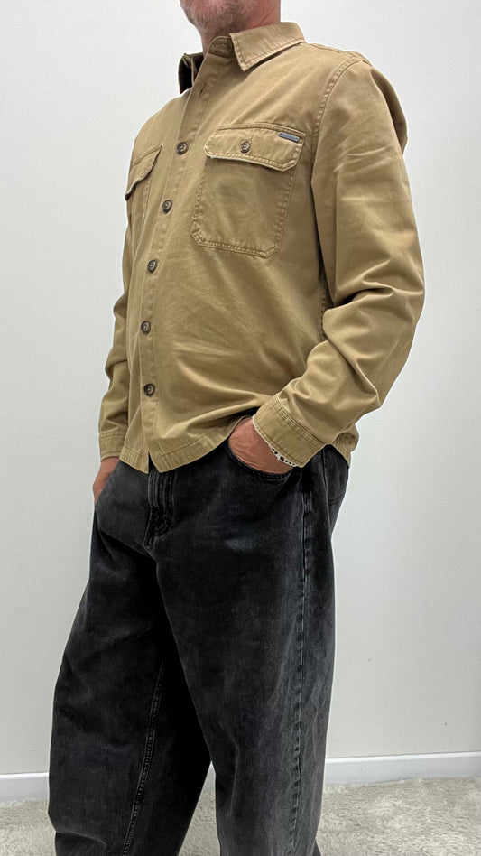 Camicia Over Gianni Lupo Camel Art.GL601PA