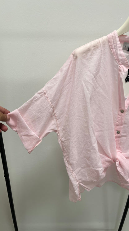 Camicia Mussola di Cotone Rosa HaveOne