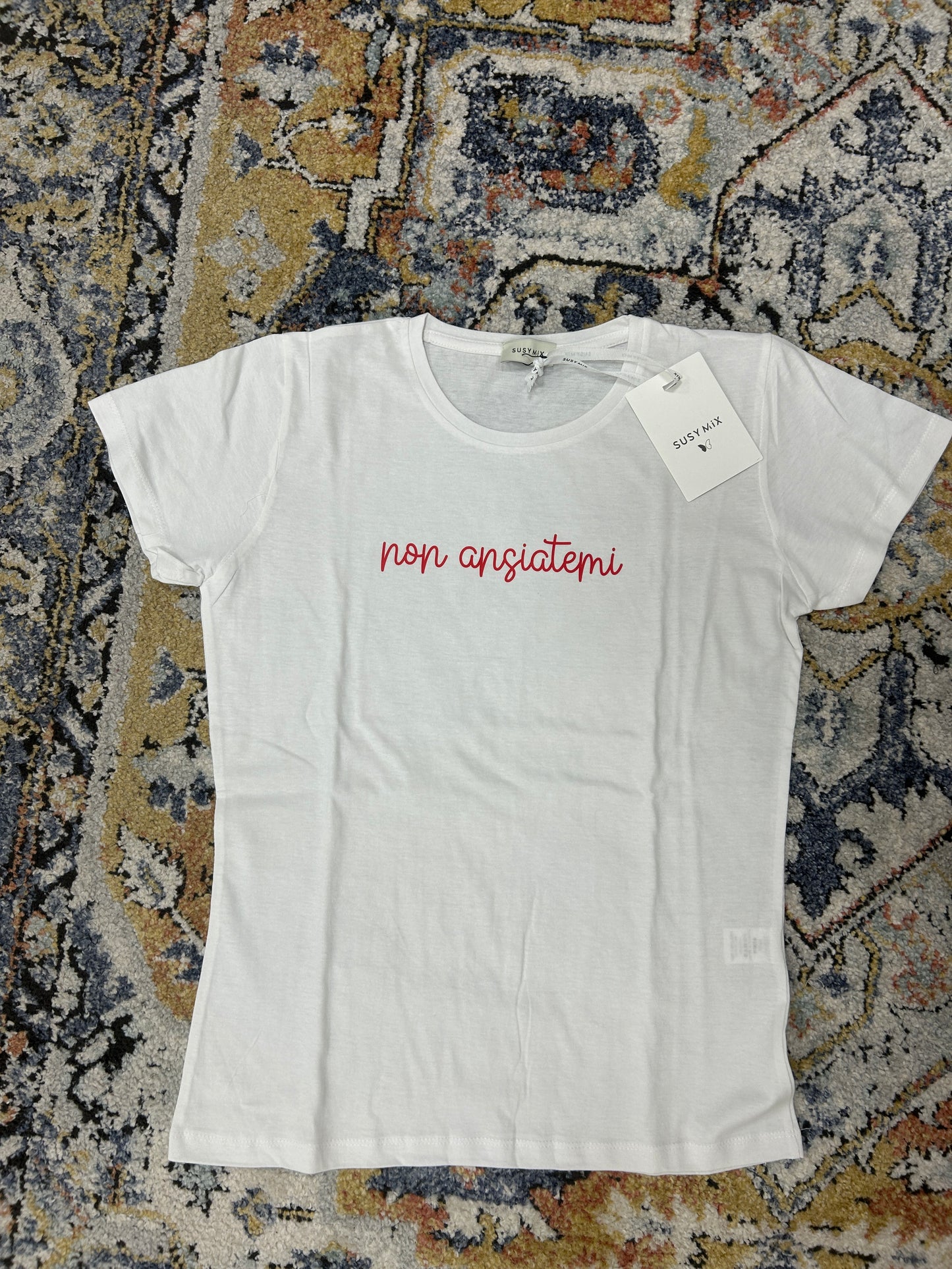 Susy Mix t-shirt “Non ansiatemi”
