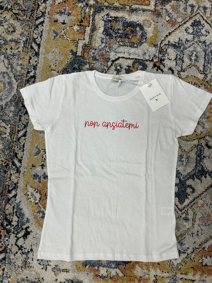 Susy Mix t-shirt “Non ansiatemi”