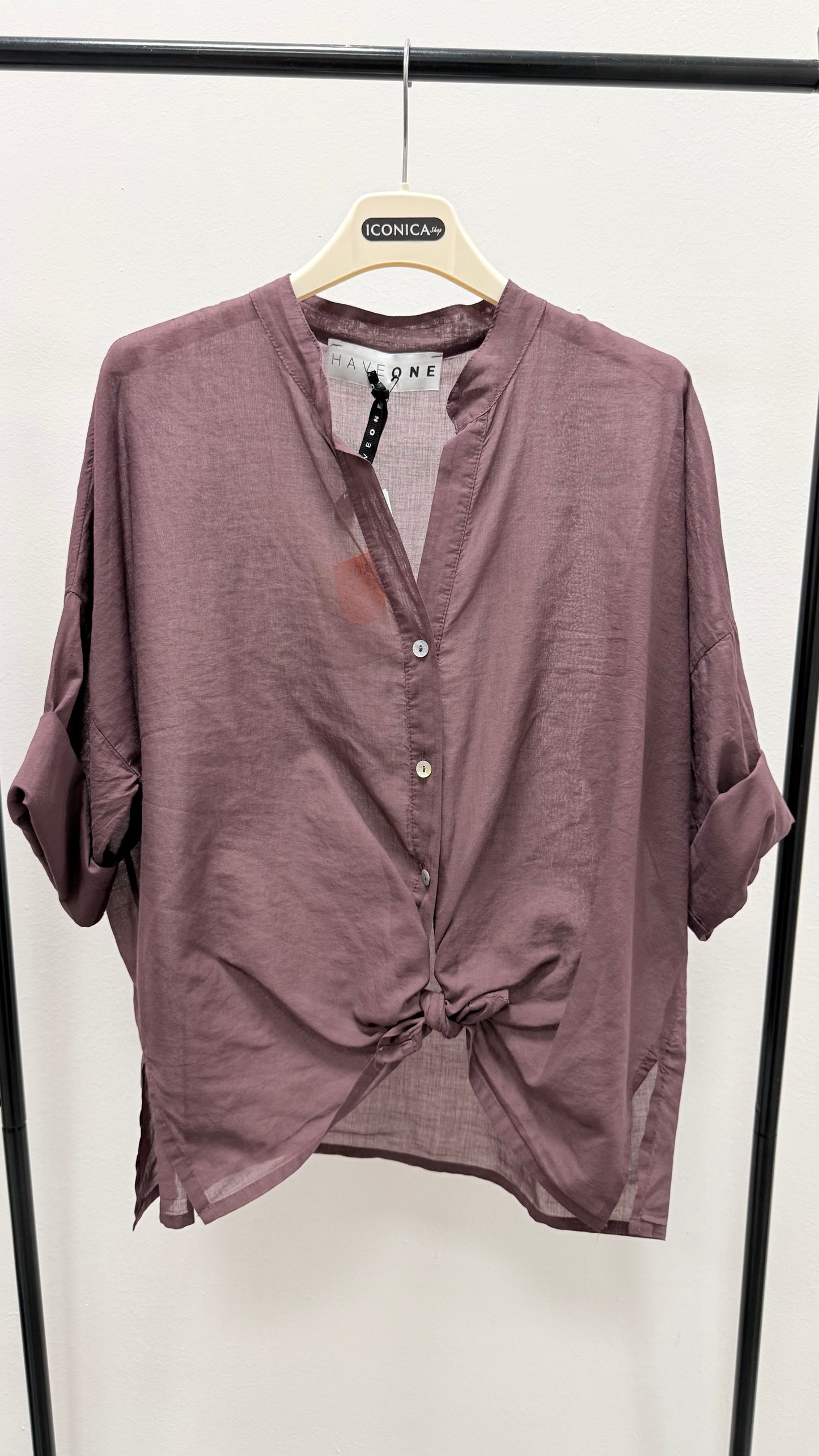 Camicia Mussola di Cotone fico HaveOne