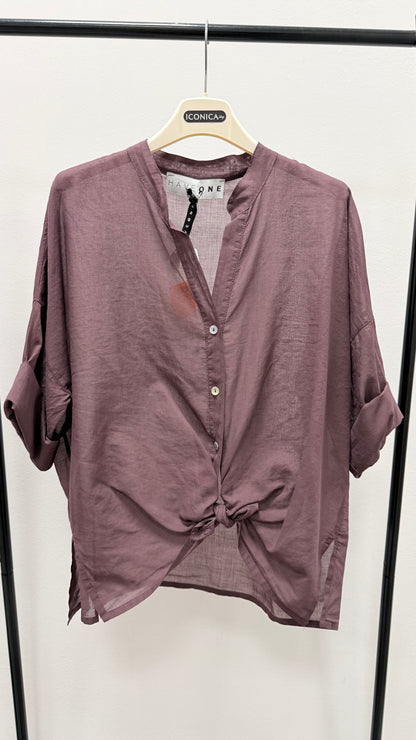 Camicia Mussola di Cotone fico HaveOne