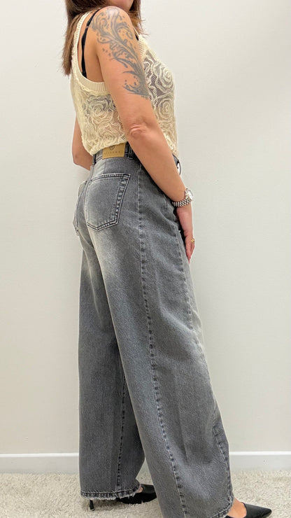 Jeans Lucy barrel grigio Haveone