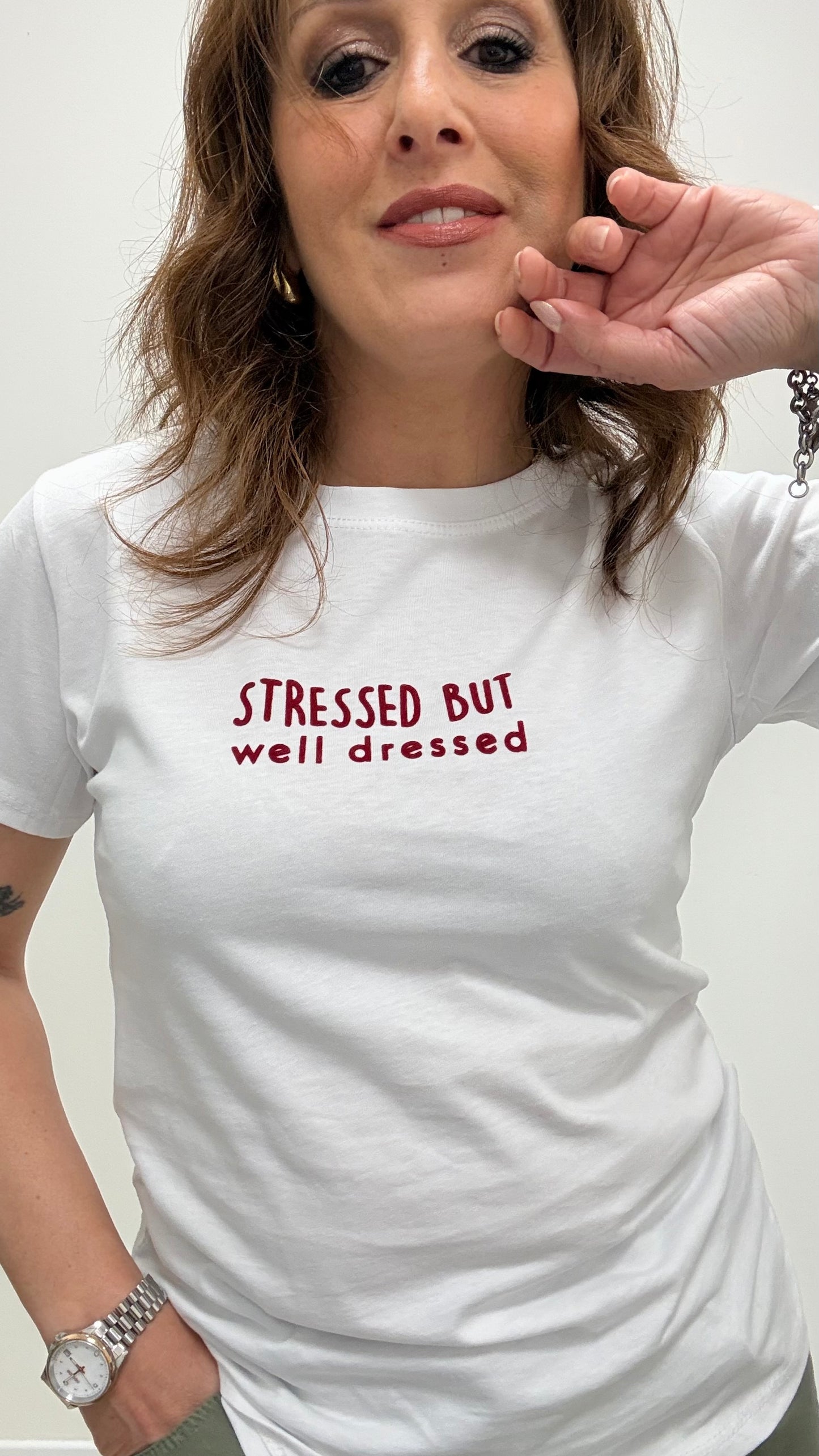 T-shirt stressed Motel