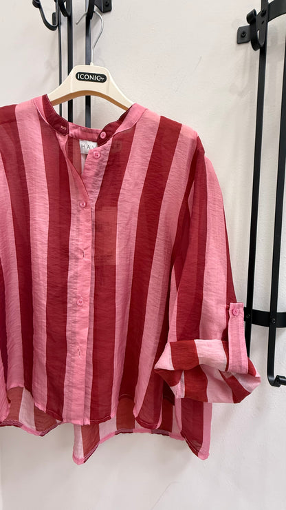 Camicia Riga Rosso india e Rosa HaveOne