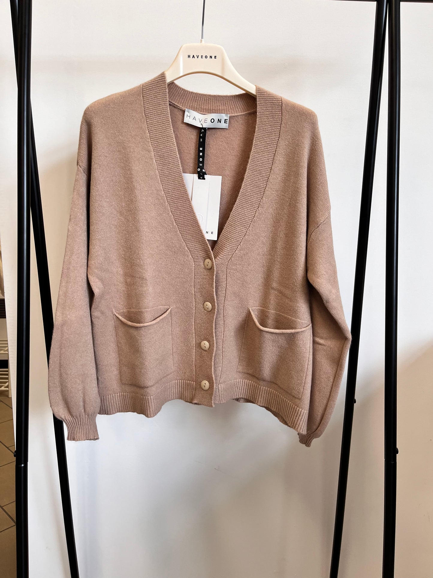 Cardigan Scatolina con taschine Haveone