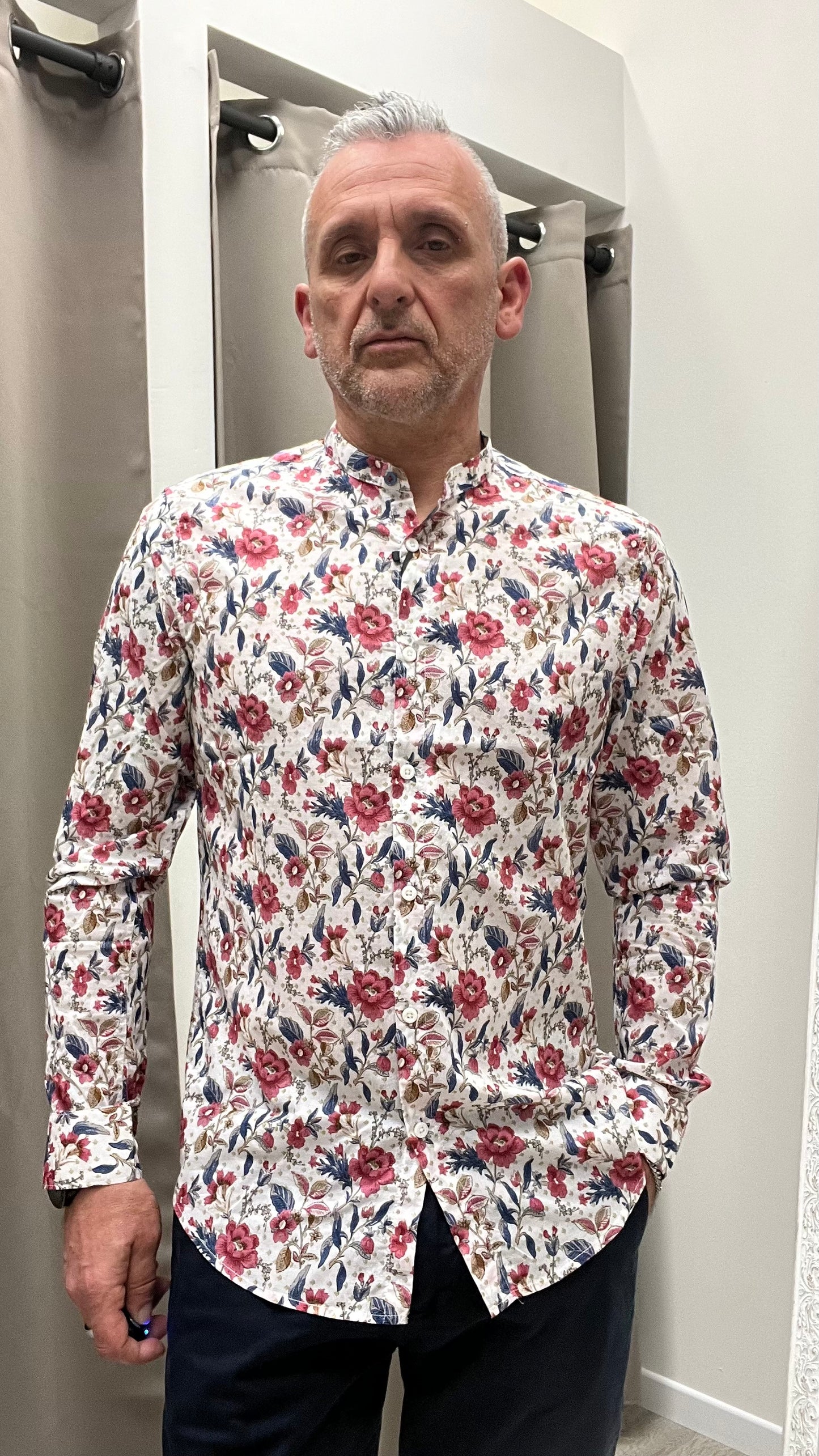 Camicia Fantasia Floreale Gianni Lupo