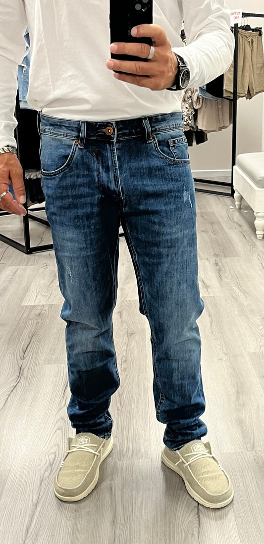 Gianni Lupo Jeans Skinny Uomo Modello Kevin