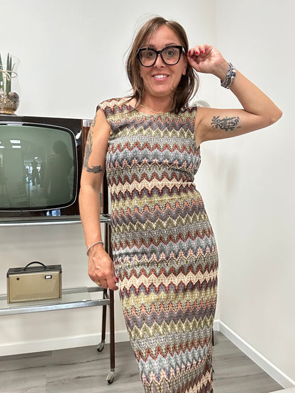 Abito Missoni Susy Mix verde