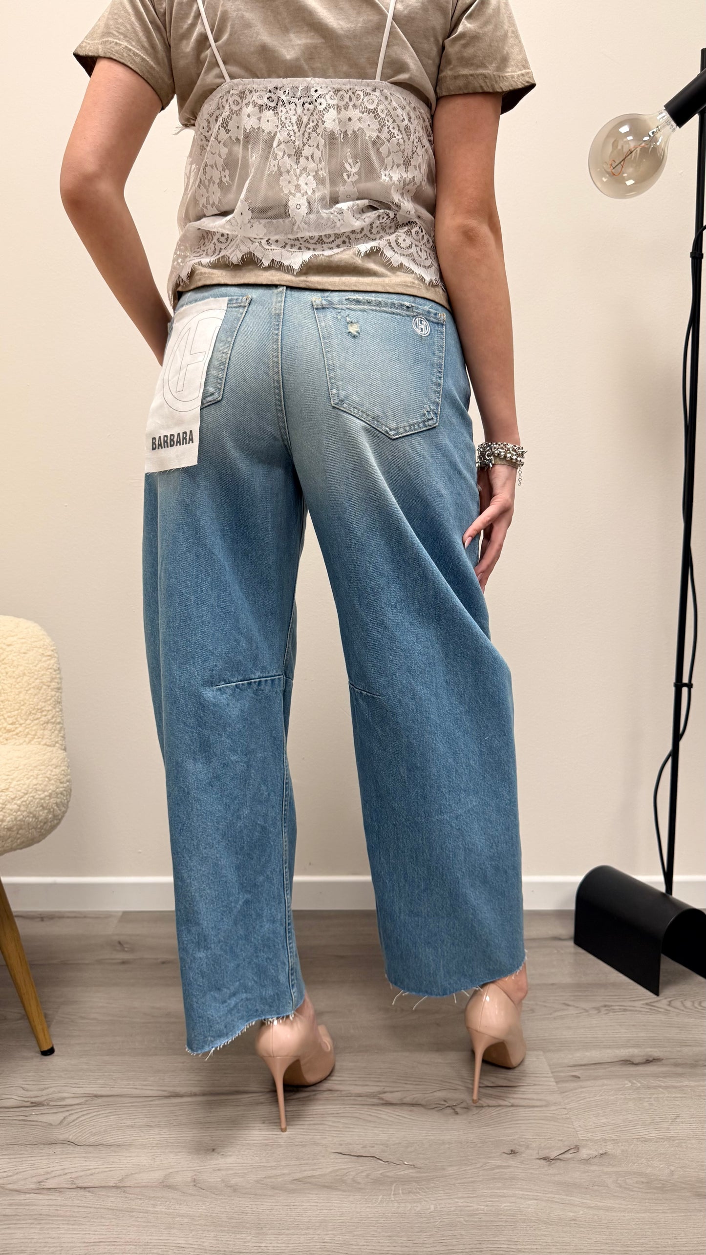 Jeans Barbara lavaggio chiaro Haveone