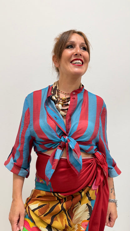 Camicia Riga India e ottanio HaveOne Art.CVS-Q422
