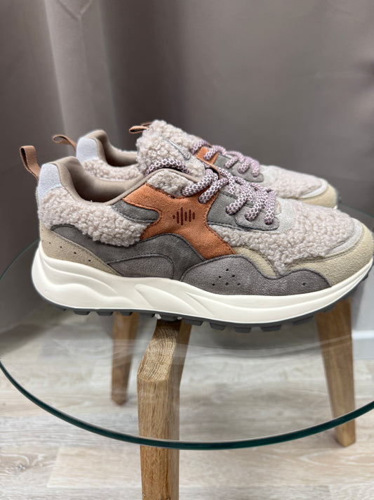 Sneaker bouclè multicolor Ovyè