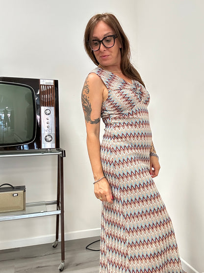 Abito Missoni incrocio Susy Mix rosso
