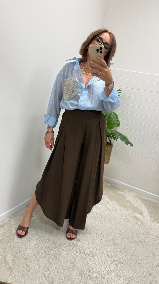 Pantaloni leggeri Aladin Memoire moro