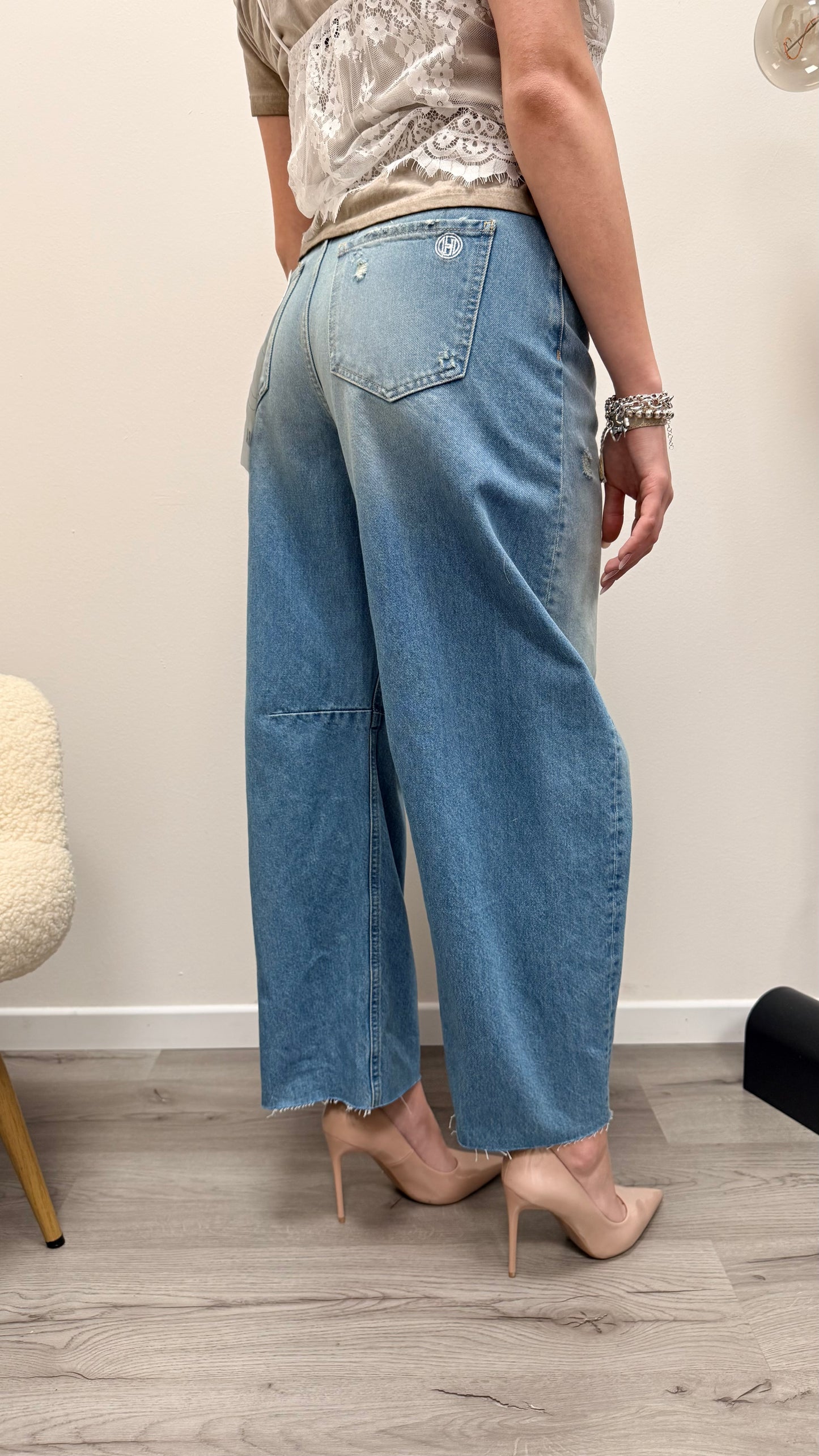 Jeans Barbara lavaggio chiaro Haveone