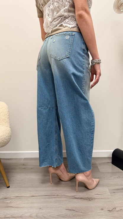 Jeans Barbara lavaggio chiaro Haveone